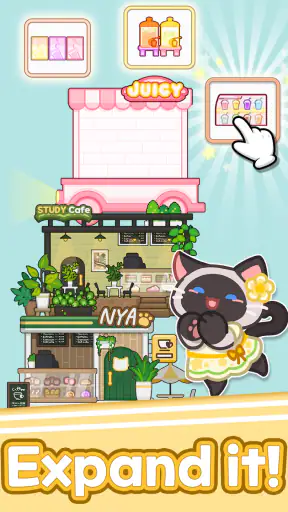 Merge Cat Cafe : Coffee cat screenshot 3