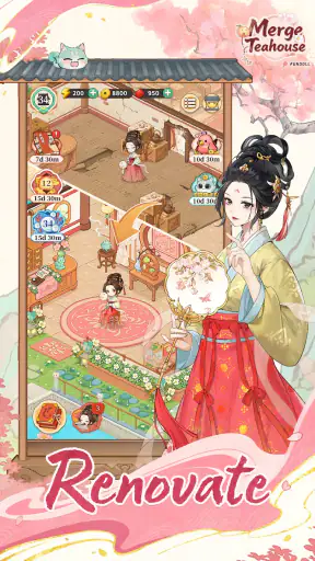 MergeTeahouse screenshot 2