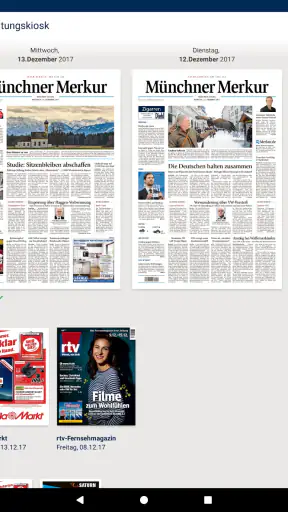 Merkur ePaper screenshot 11