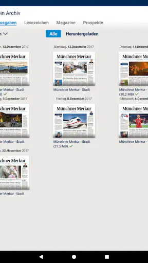 Merkur ePaper screenshot 12