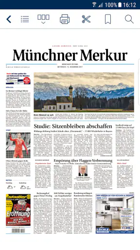 Merkur ePaper screenshot 4