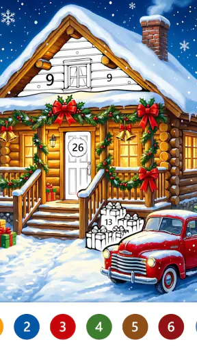 Merry Christmas Color screenshot 9