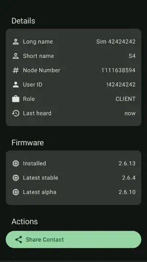 Meshtastic screenshot 3