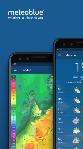 meteoblue Wetter & Regenradar screenshot 1