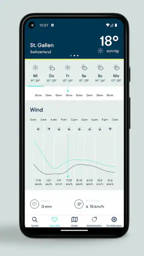 Meteomatics Wetter App screenshot 3