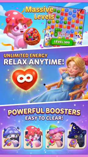 MeWaii Adventure:Match & Merge screenshot 5