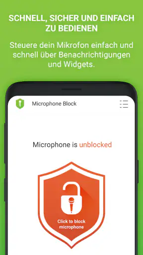 Mikrofon Blocker Pro - Sperre screenshot 3