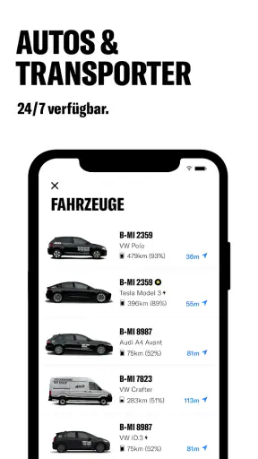 MILES Carsharing & Vansharing screenshot 2