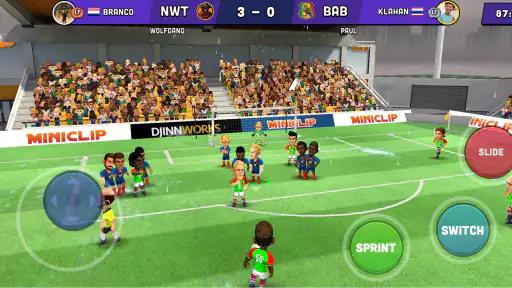 Mini Football - Fußballspiel screenshot 2