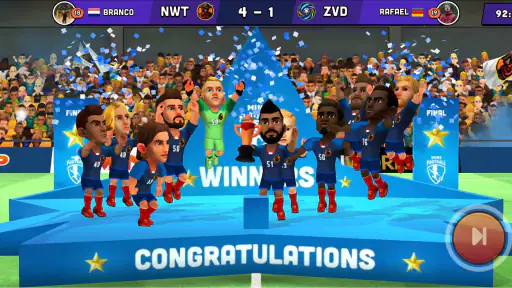 Mini Football - Fußballspiel screenshot 7