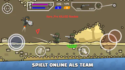 Mini Militia - War.io screenshot 2