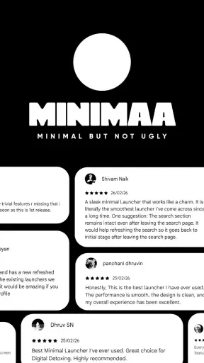 MINIMAA: Minimalist Launcher screenshot 6