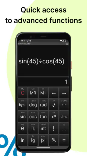 Mobi Taschenrechner PRO screenshot 12