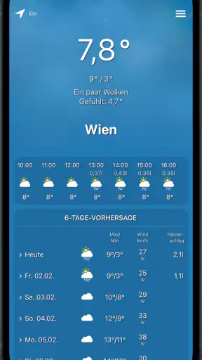 Wetter & Radar - Mobilewetter screenshot 3