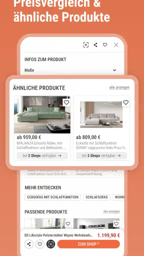 moebel.de: Möbel, Deko, Lampen screenshot 6