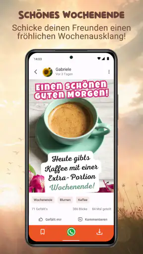 MoinMoin: Guten Morgen Sprüche screenshot 6