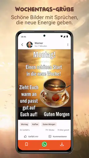 MoinMoin: Guten Morgen Sprüche screenshot 7