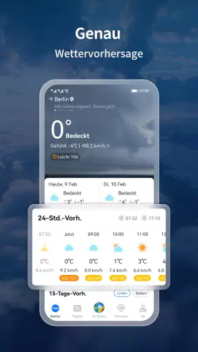 MojiWeather: Wetterradar screenshot 1