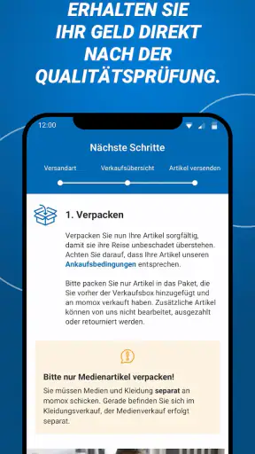 momox: Second Hand verkaufen screenshot 7