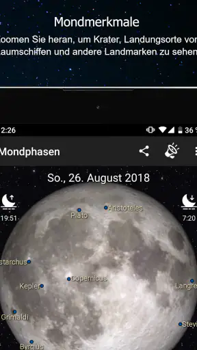 Mondphasen screenshot 12