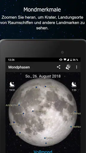 Mondphasen screenshot 8