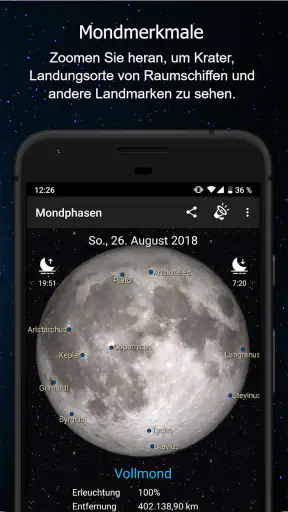 Mondphasen Pro screenshot 2