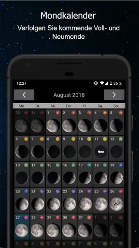 Mondphasen Pro screenshot 3