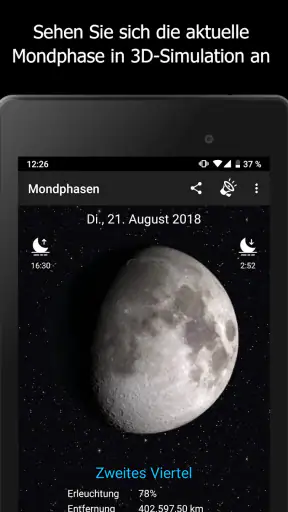 Mondphasen Pro screenshot 6