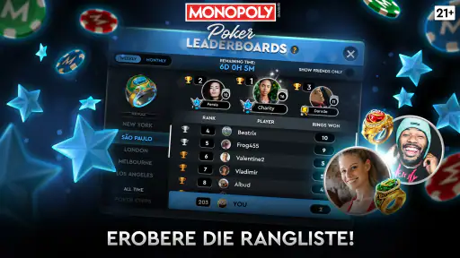 MONOPOLY Poker - Texas Holdem screenshot 5