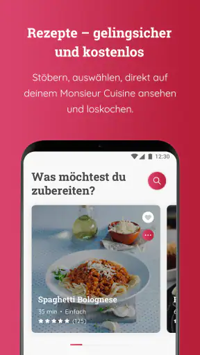 Monsieur Cuisine App screenshot 2