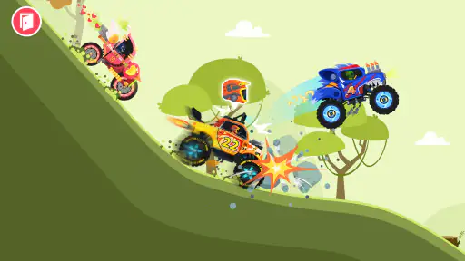 Monstertruck-Rennen für Kinder screenshot 2