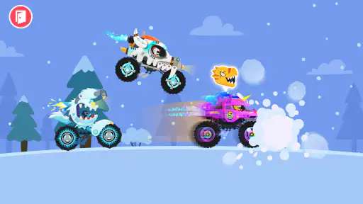 Monstertruck-Rennen für Kinder screenshot 4
