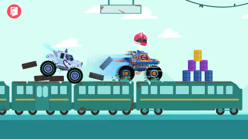 Monstertruck-Rennen für Kinder screenshot 8