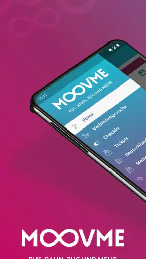 MOOVME - Bus, Bahn, Zug & mehr screenshot 1