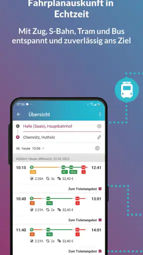 MOOVME - Bus, Bahn, Zug & mehr screenshot 3