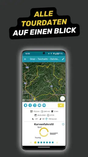 Motorrad Navi & Touren-Motobit screenshot 6