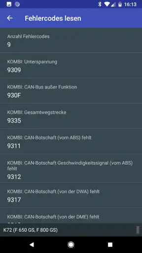 MotoScan für BMW Motorrad screenshot 6