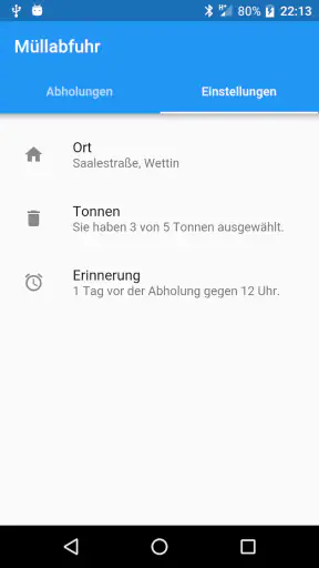 Müllabfuhr - Kalender screenshot 2