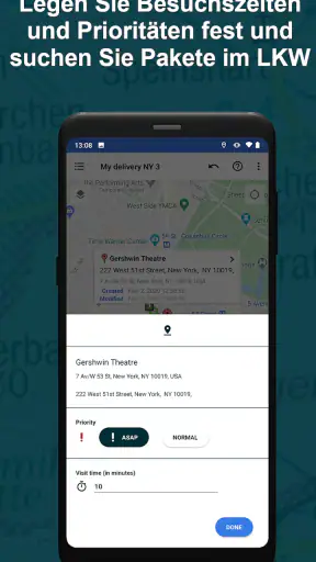 Multi-Stop-Routenplaner screenshot 7