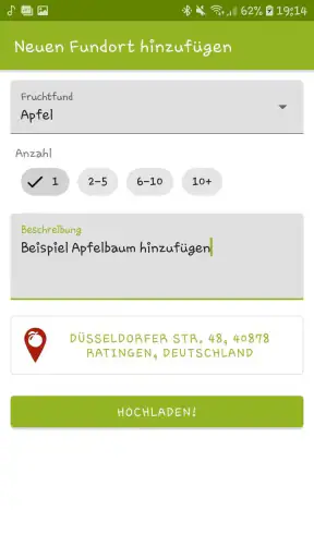 Mundraub Navigator screenshot 6