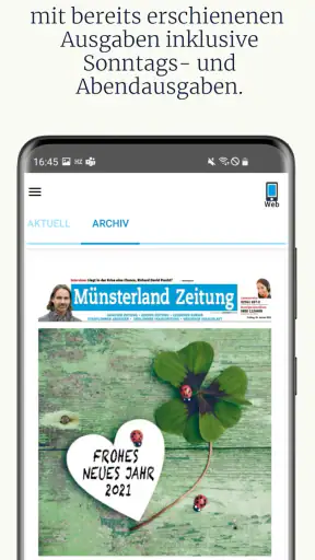 Münsterland Zeitung screenshot 7