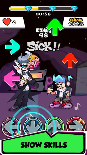 Music Night Battle - Full Mods screenshot 1