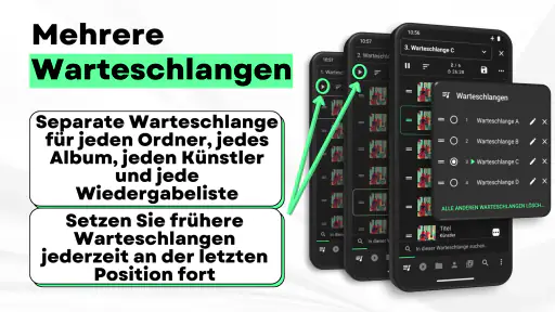 Musicolet Musikplayer screenshot 2