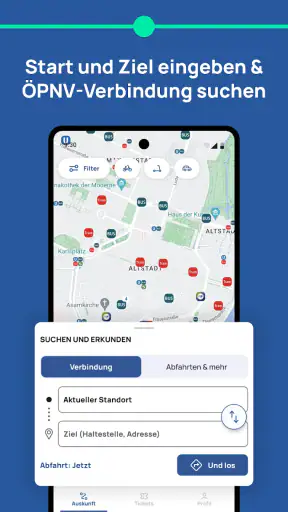 MVGO: Mobilitäts-App München screenshot 1