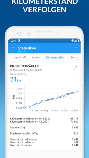 My Car: Fahrzeugmanagement screenshot 6