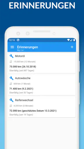 My Car: Fahrzeugmanagement screenshot 7