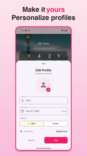 My Love: In Love Days Counter screenshot 6