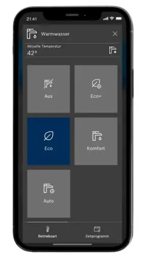 MyBuderus screenshot 3
