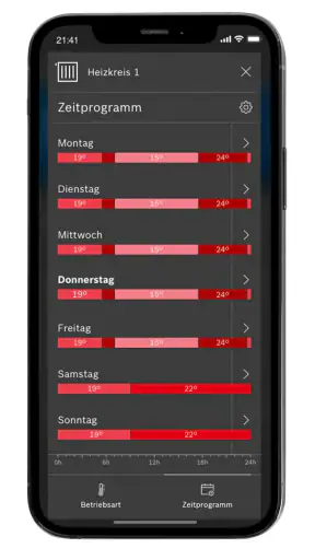 MyBuderus screenshot 4