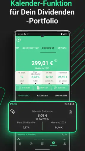 MyDividends24 - Aktien & ETF screenshot 3